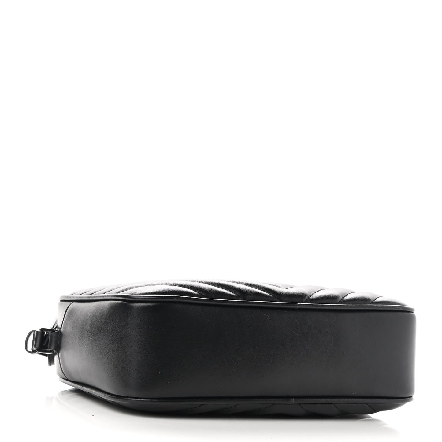 Calfskin Matelasse Monogram Monochrome Lou Camera Bag Black