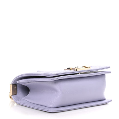 Chanel Caviar Quilted Small Boy Flap Light Purple 4 of 9