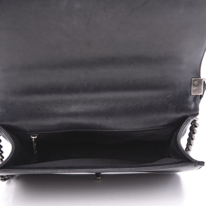 Chanel Calfskin Quilted New Medium Boy Flap Black 4 of 19