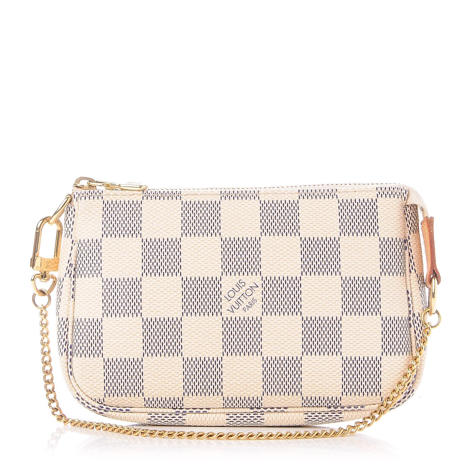 Louis Vuitton Damier Azur Mini Pochette Accessories 1 of 8
