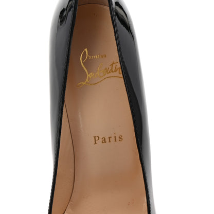 Christian Louboutin Patent Fifi 85 Pumps 37.5 Black 8 of 8