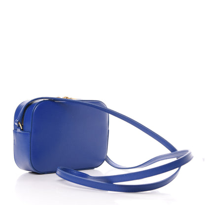 Saint Laurent Grain De Poudre Small Classic Monogram Camera Bag Blue Majorelle 4 of 9