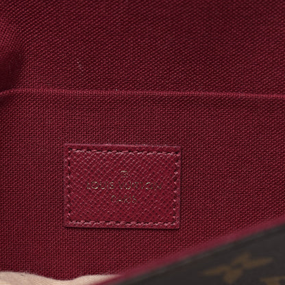 Louis Vuitton Monogram Pochette Felicie Chain Wallet Fuchsia 5 of 7