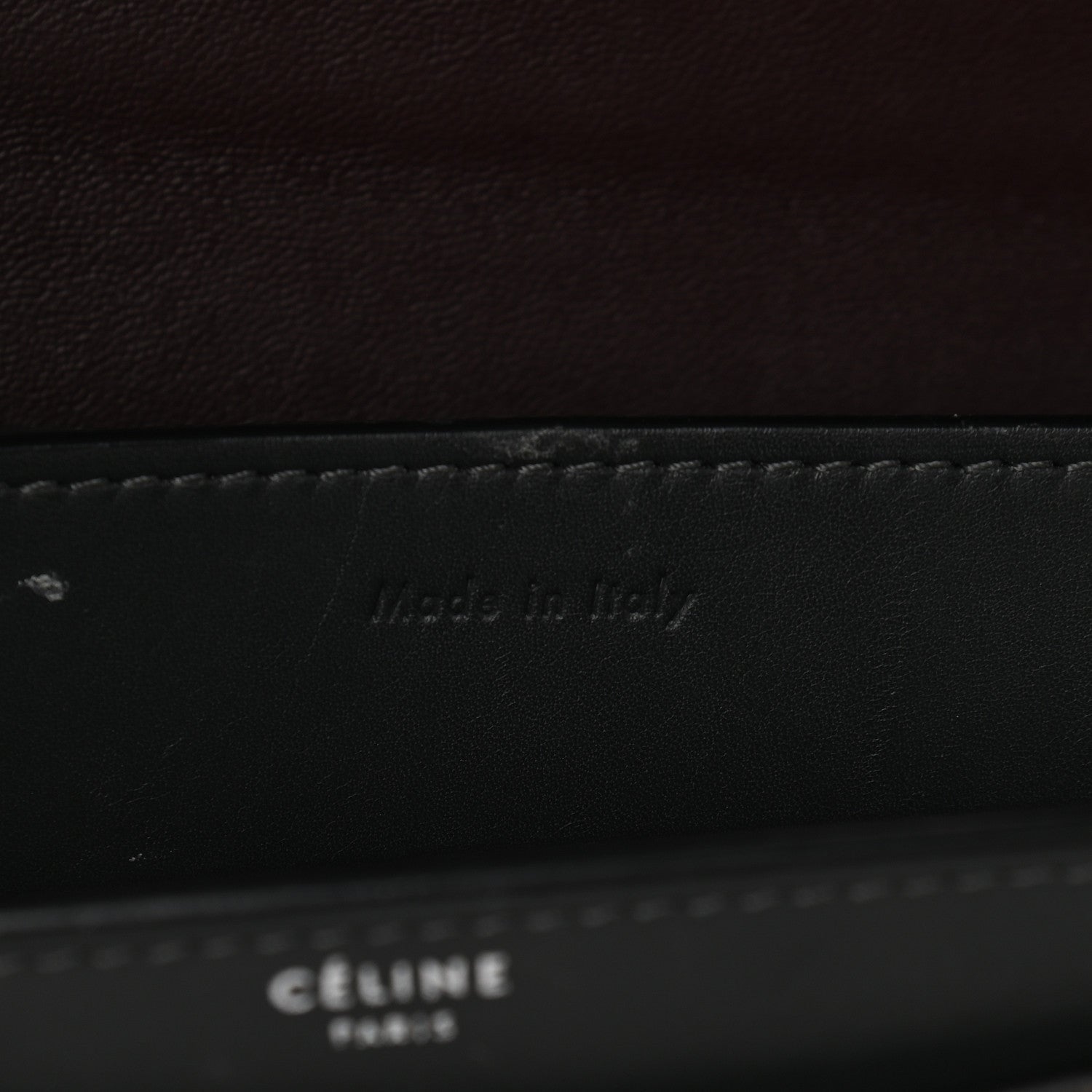 Celine Suede Small Case Chain Flap Grey 9 of 12