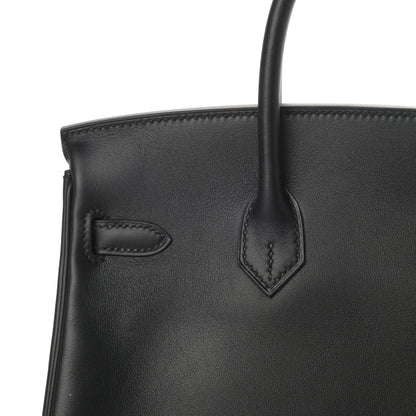 Hermes Swift Birkin 25 Black 9 of 36