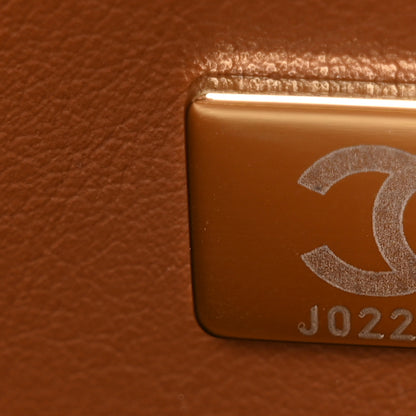 Chanel Suede Calfskin Souplissimo Maxi Flap Camel 7 of 11