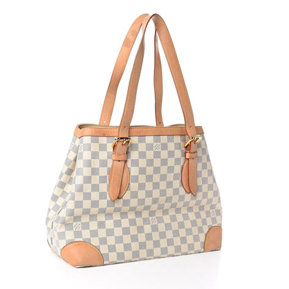 Louis Vuitton Damier Azur Hampstead MM 3 of 16