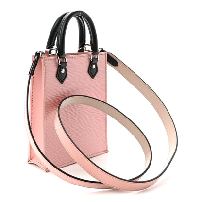 Louis Vuitton Epi Petit Sac Plat Rose Ballerine 3 of 9
