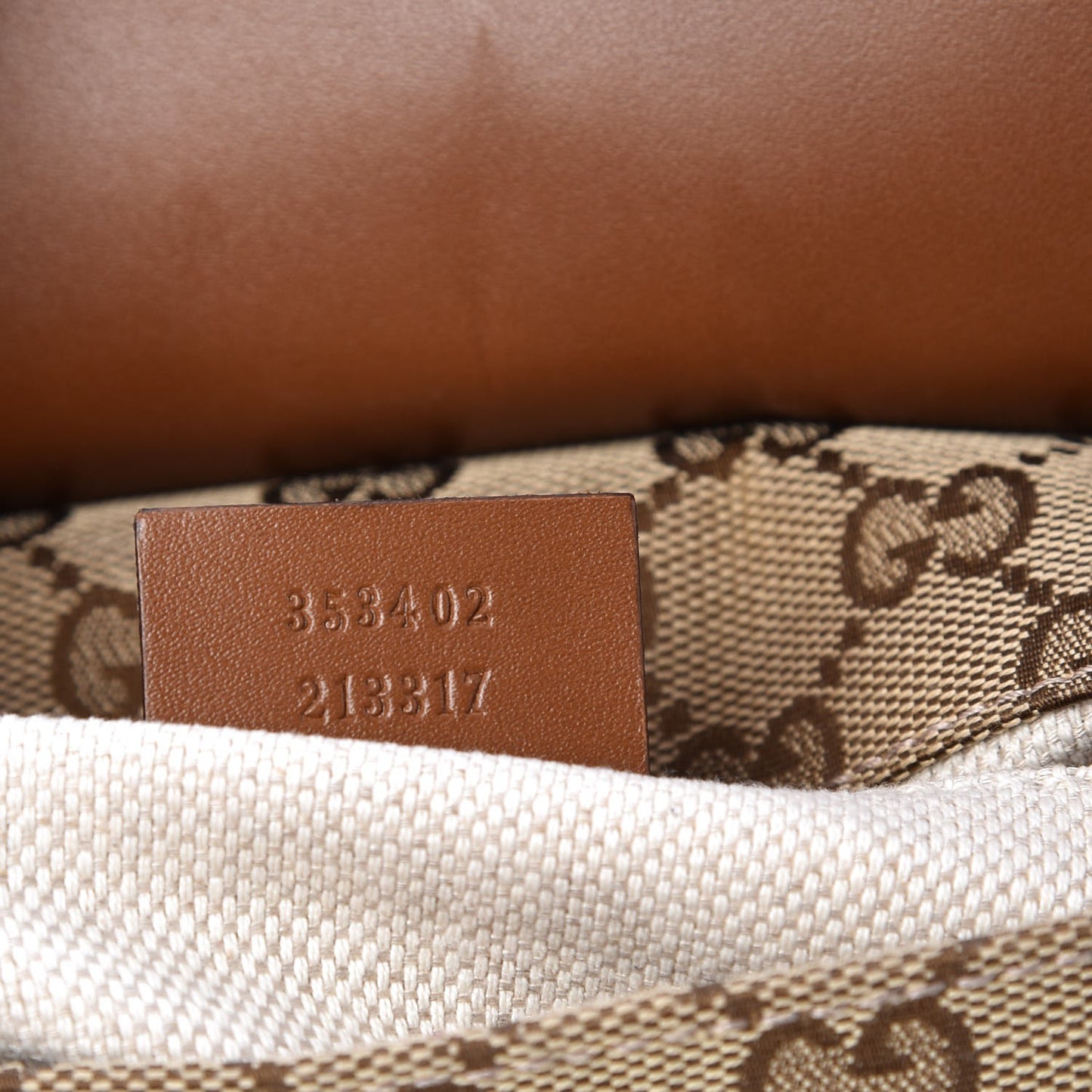 Monogram Belt Bag Brown