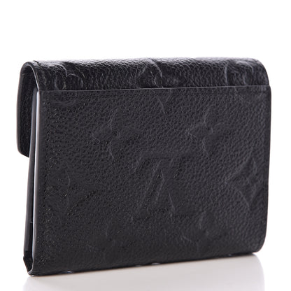 Louis Vuitton Empreinte Zoe Wallet Black 3 of 8