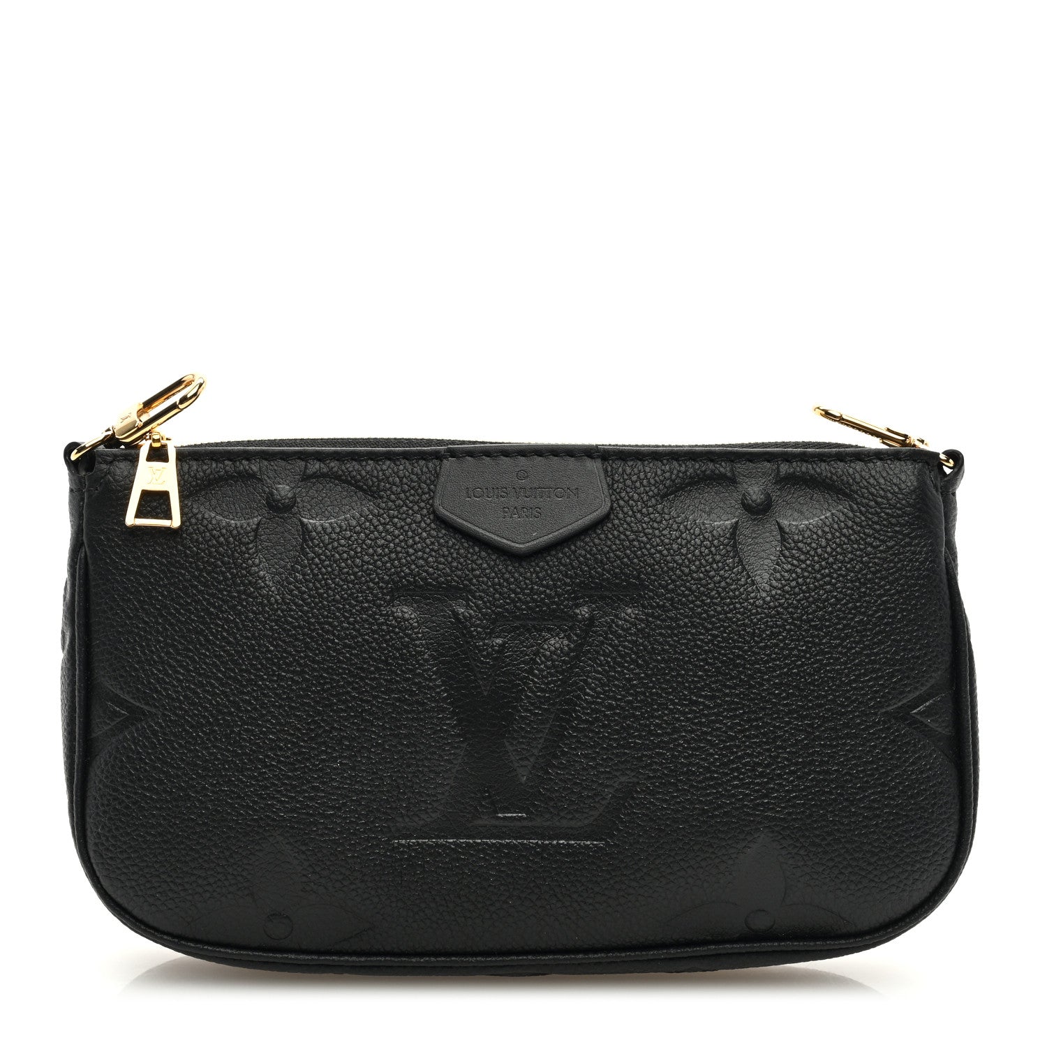 Louis Vuitton Empreinte Monogram Giant Multi Pochette Accessories Small Pochette Black 1 of 8