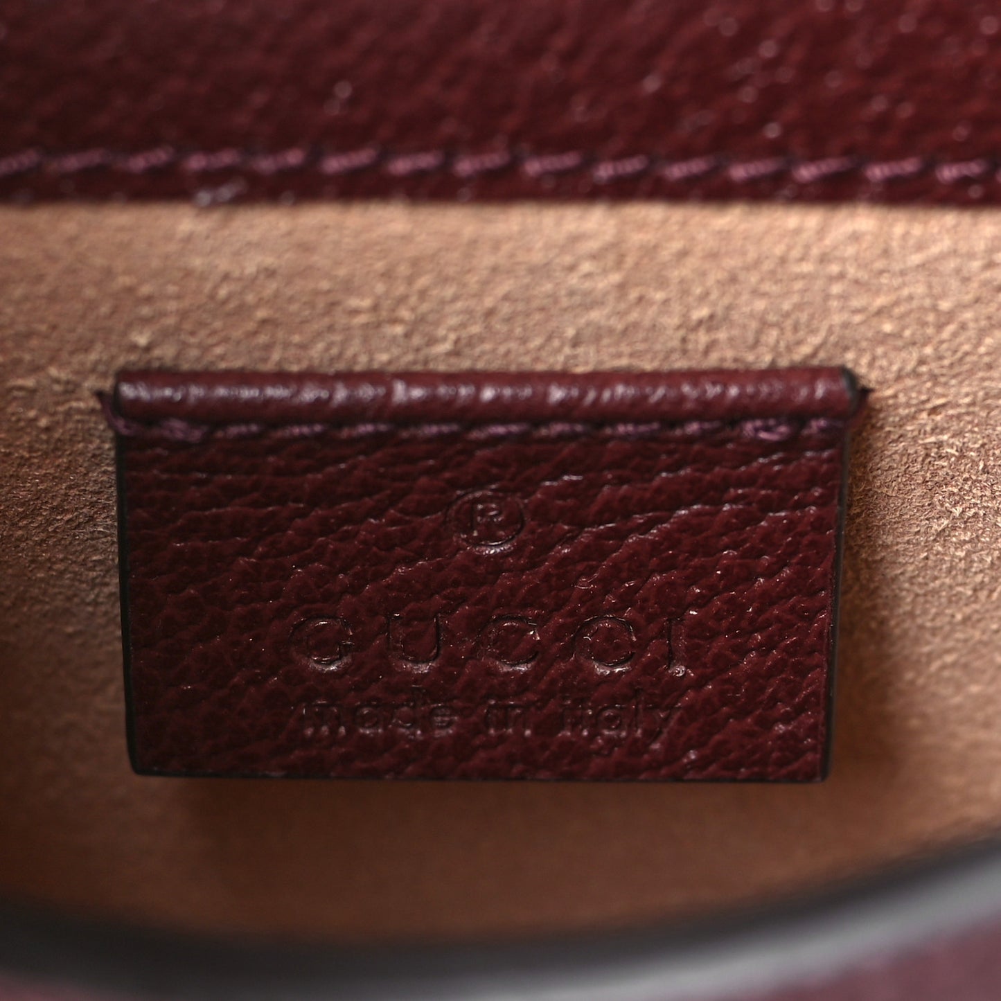 Monogram Textured Dollar Calfskin Mini Horsebit 1955 Crossbody Bag Sahara Rubino Chardonnay