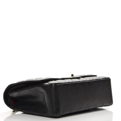 Chanel Caviar Quilted Maxi Double Flap Black 5 of 9