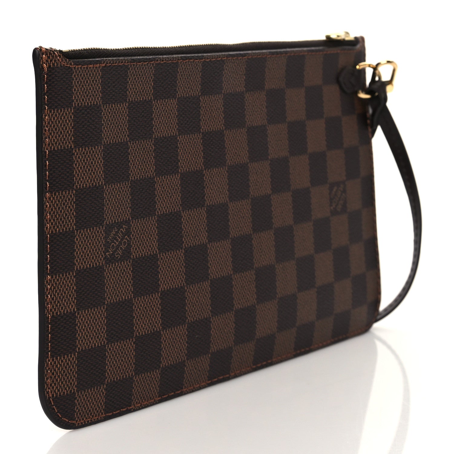 Louis Vuitton Damier Ebene Neverfull MM GM Pochette 3 of 9
