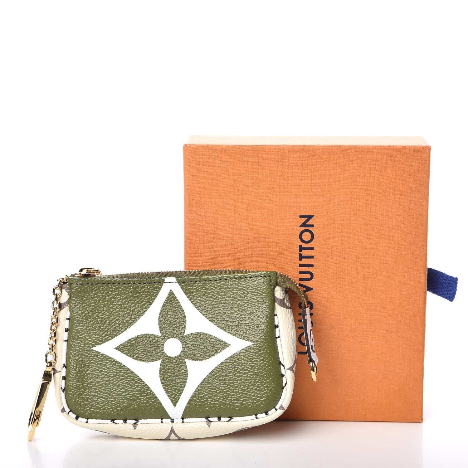 Louis Vuitton Monogram Giant Micro Pochette Accessories Kaki White 8 of 8