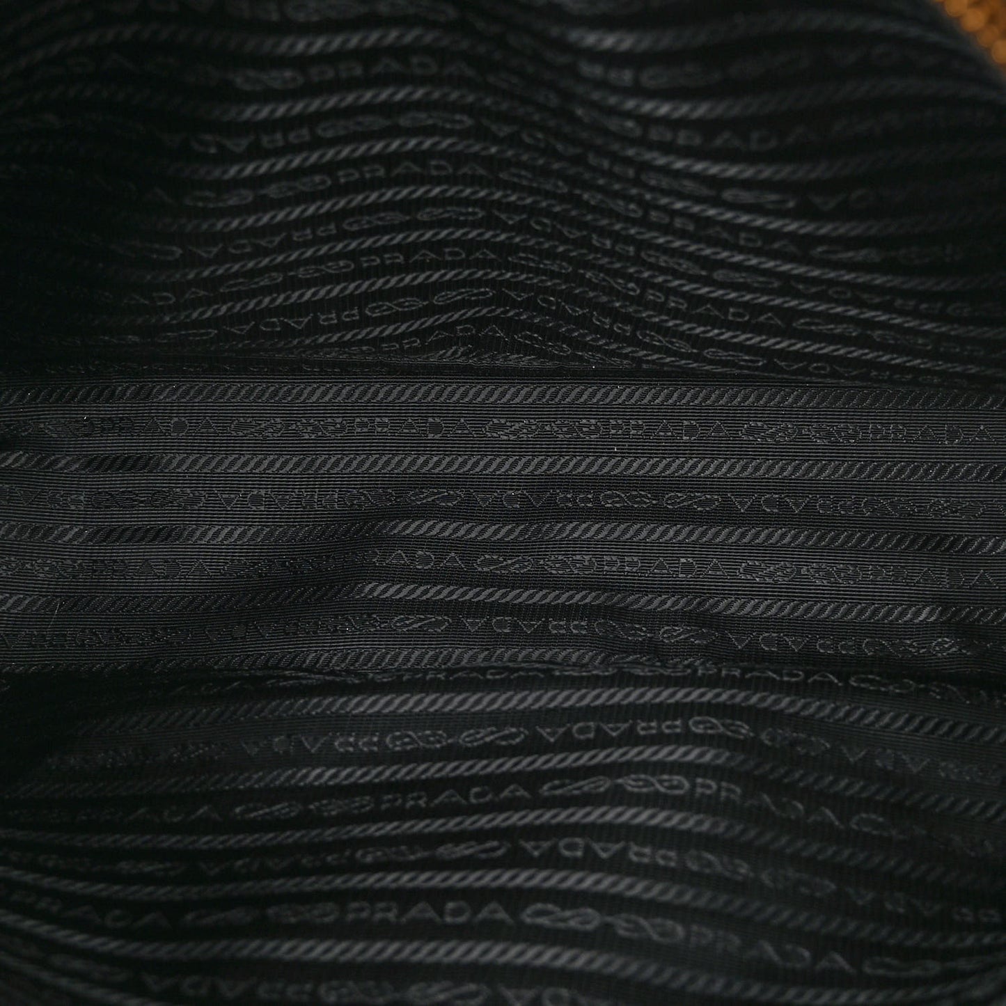 Glace Calfskin Embossed Logo Tote Black