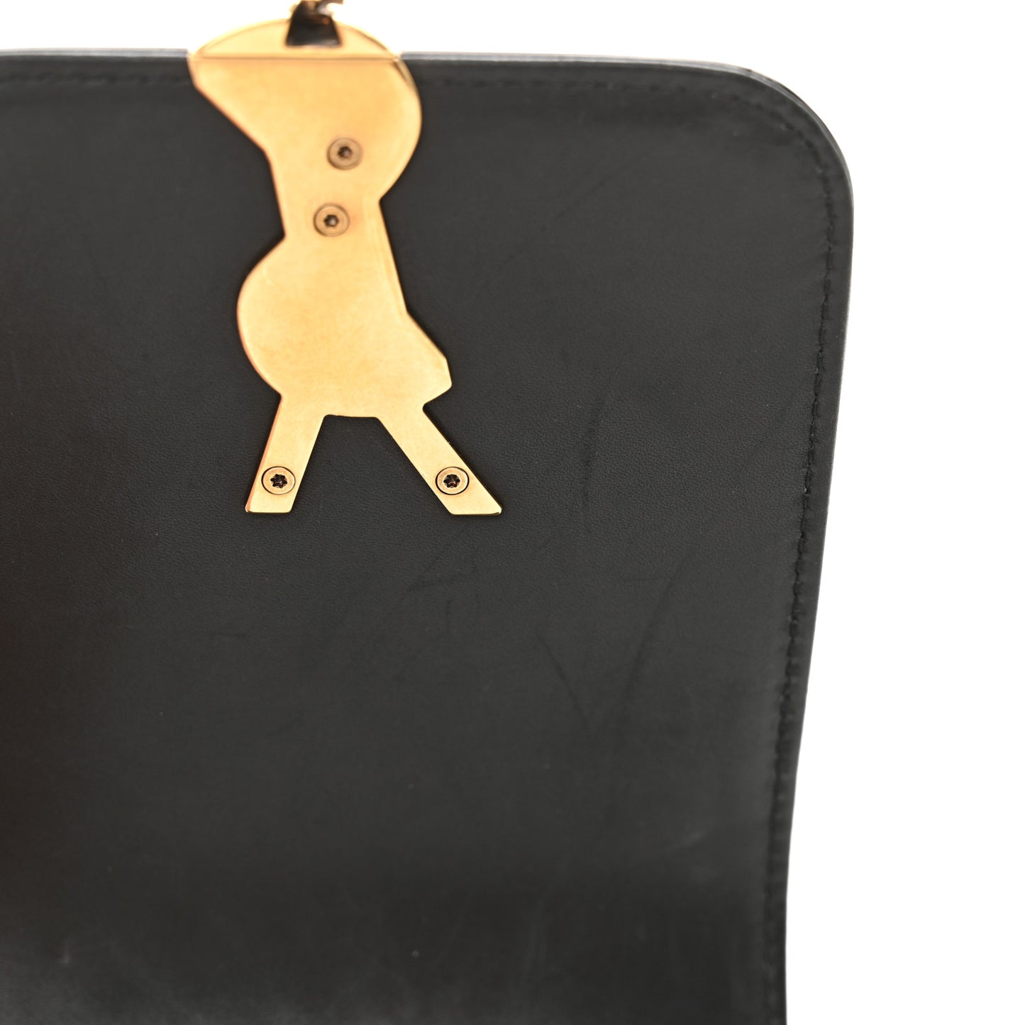Smooth Calfskin Mini Solferino Satchel Black