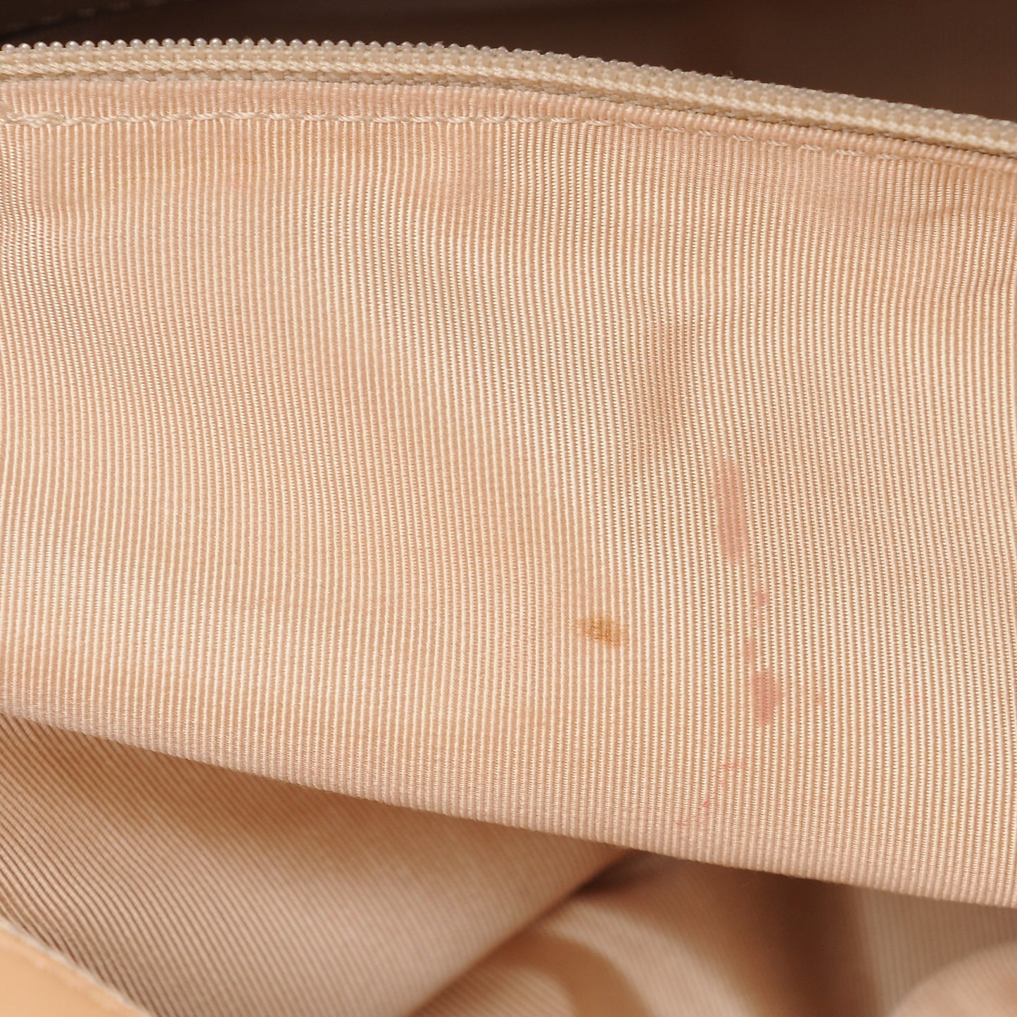 Lambskin CC Flap Clutch Beige