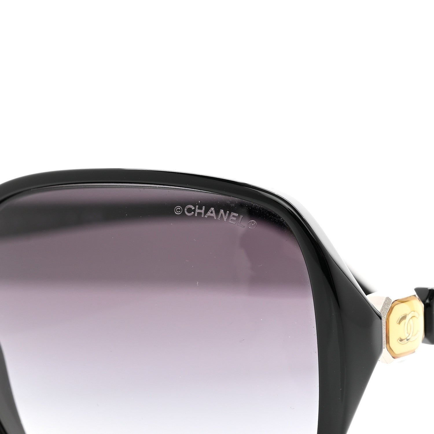 Chanel CC Sunglasses 5284 Black 7 of 10