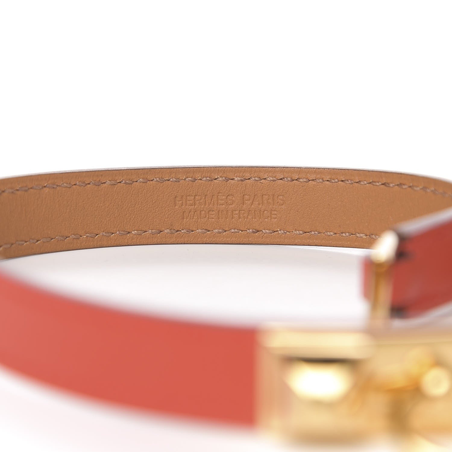 Hermes Swift Rivale Double Tour Bracelet S Capucine 4 of 6