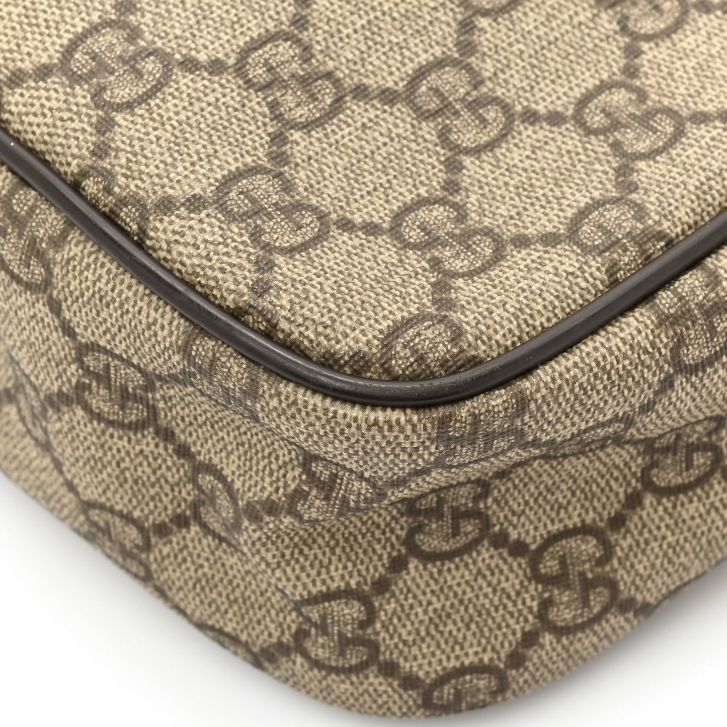 GG Plus Monogram Messenger Bag Dark Brown