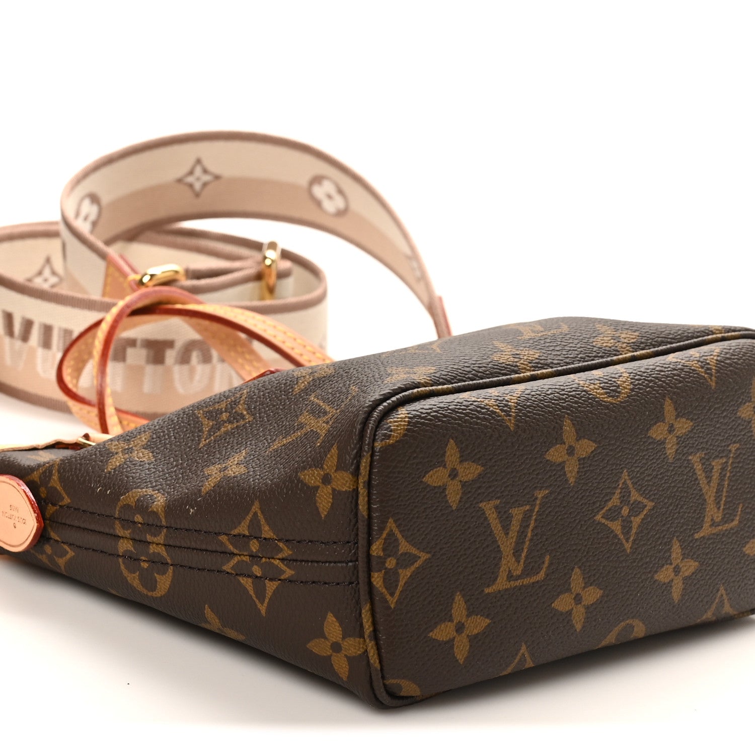 Louis Vuitton Monogram Neverfull BB Beige 8 of 10