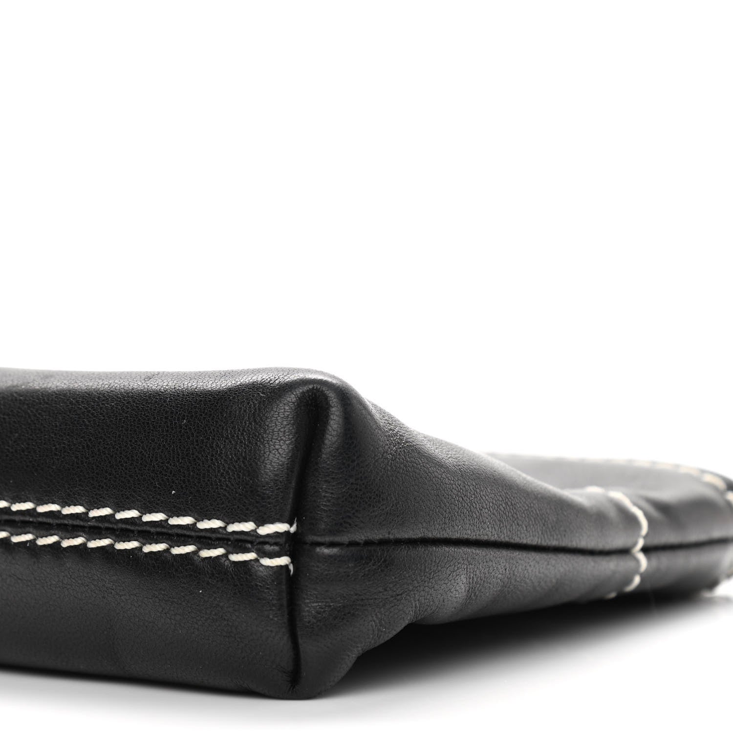 Chanel Lambskin Lax Pochette Black 10 of 12