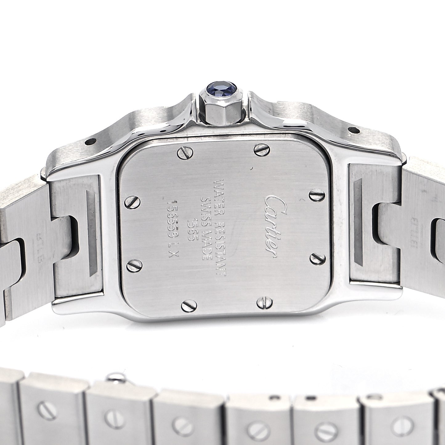 Stainless Steel 24mm Santos de Cartier Galbee Quartz Watch