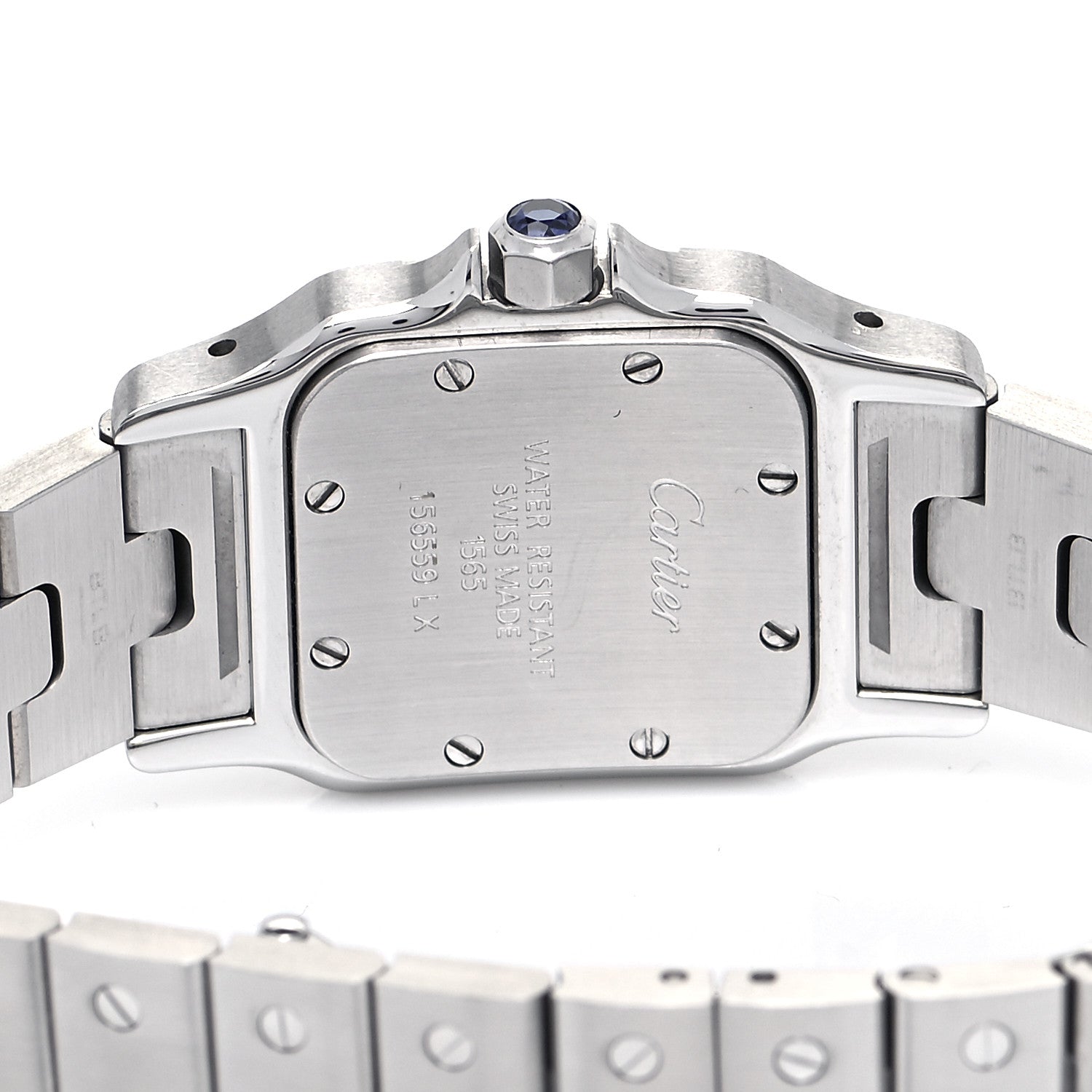 Cartier Stainless Steel 24mm Santos de Cartier Galbee Quartz Watch 4 of 4