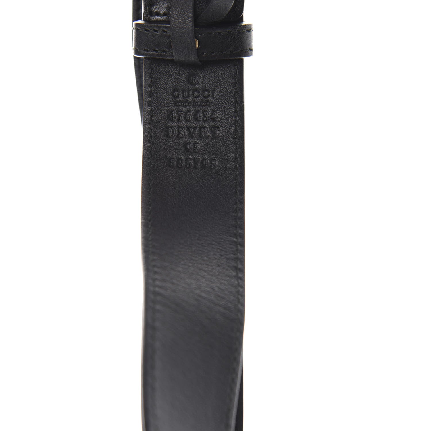 Gucci Calfskin Matelasse GG Marmont Belt Bag 95 38 Black 11 of 12