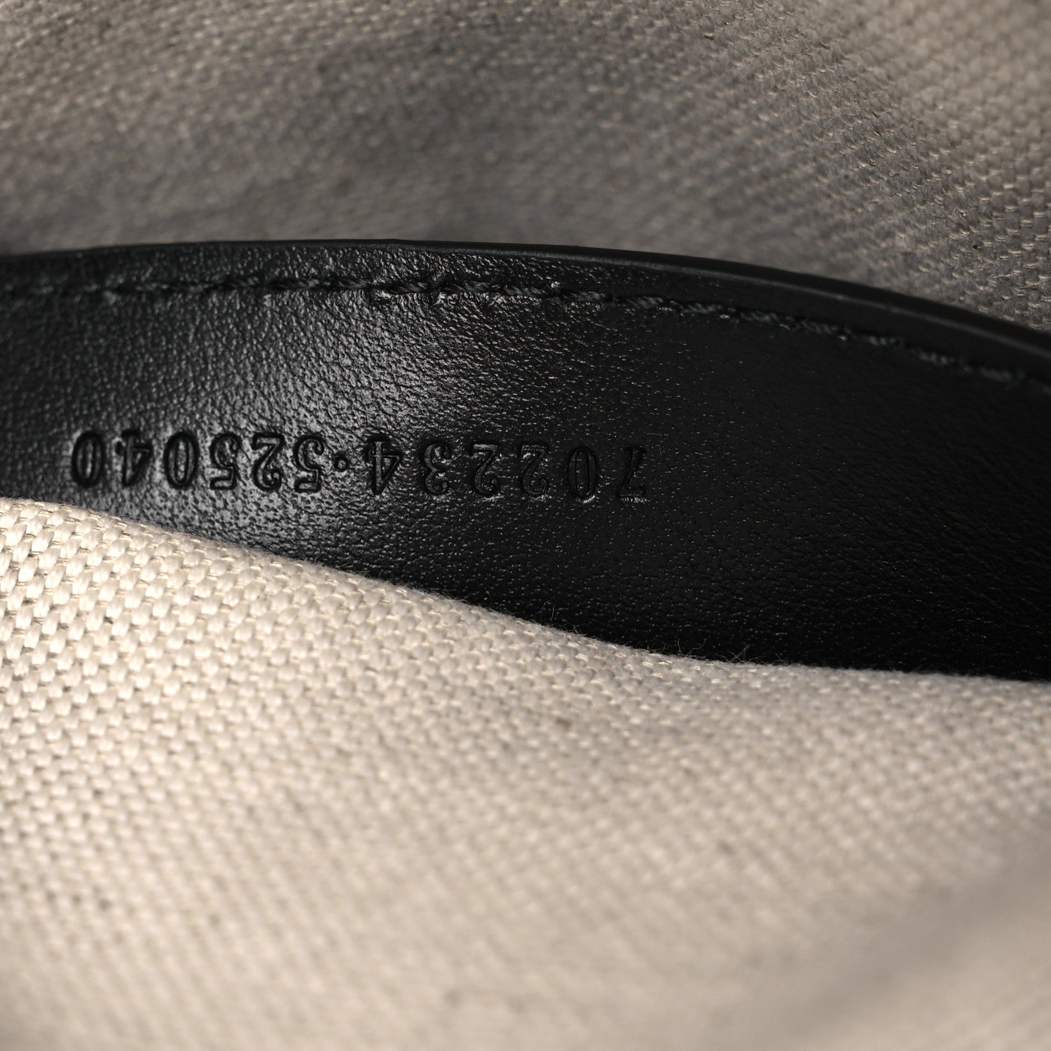 Gucci Calfskin GG Matelasse Shoulder Bag Black Natural 7 of 11