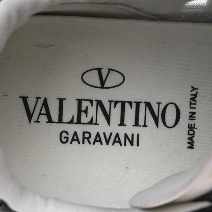 Valentino Garavani Suede Neoprene Mesh Womens Ready Go Runner Sneakers 35.5 Black 8 of 9