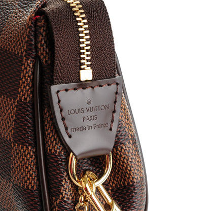 Louis Vuitton Damier Ebene Eva Clutch 6 of 7