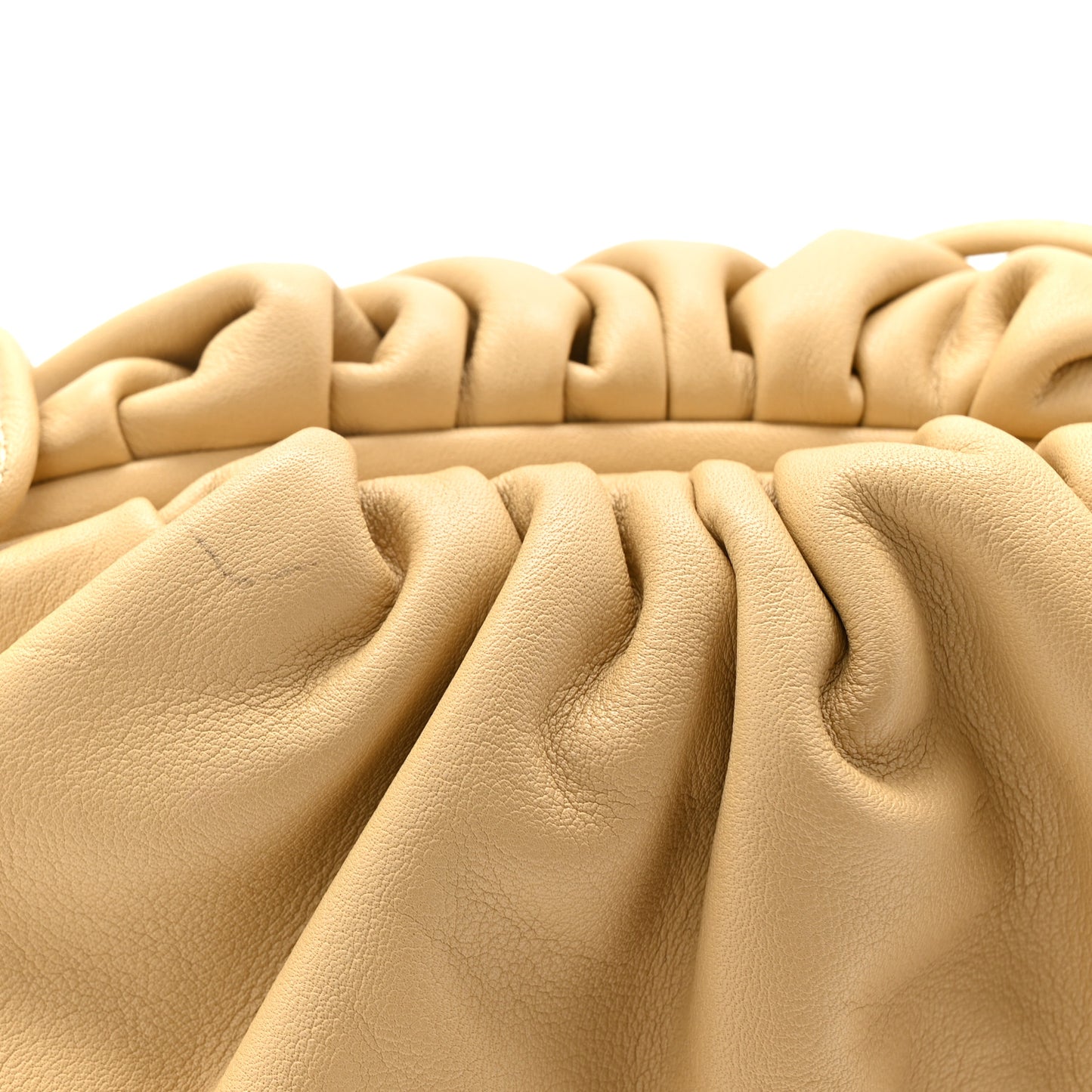 Butter Calfskin The Mini Pouch Porridge