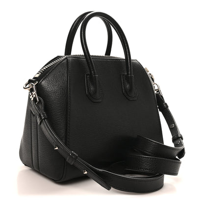 Givenchy Sugar Goatskin Mini Antigona Black 3 of 9