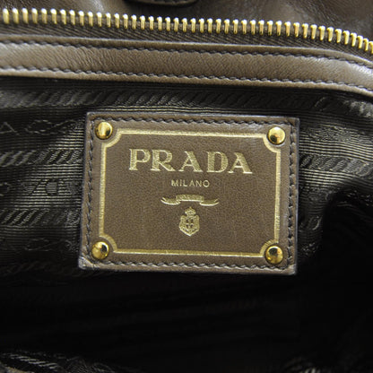 Prada Nappa Leather Gaufre Tote Beige 9 of 10