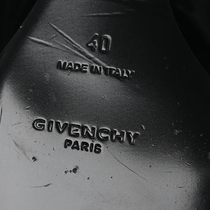 Givenchy Calfskin Shark Lock Ankle Boots 40 Black 7 of 12