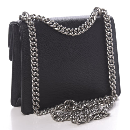 Gucci Calfskin Mini Dionysus Shoulder Bag Black 3 of 11