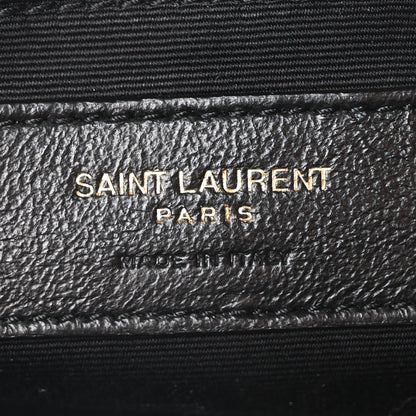 Saint Laurent Calfskin Matelasse Monogram Lou Camera Bag Eros Red 6 of 10