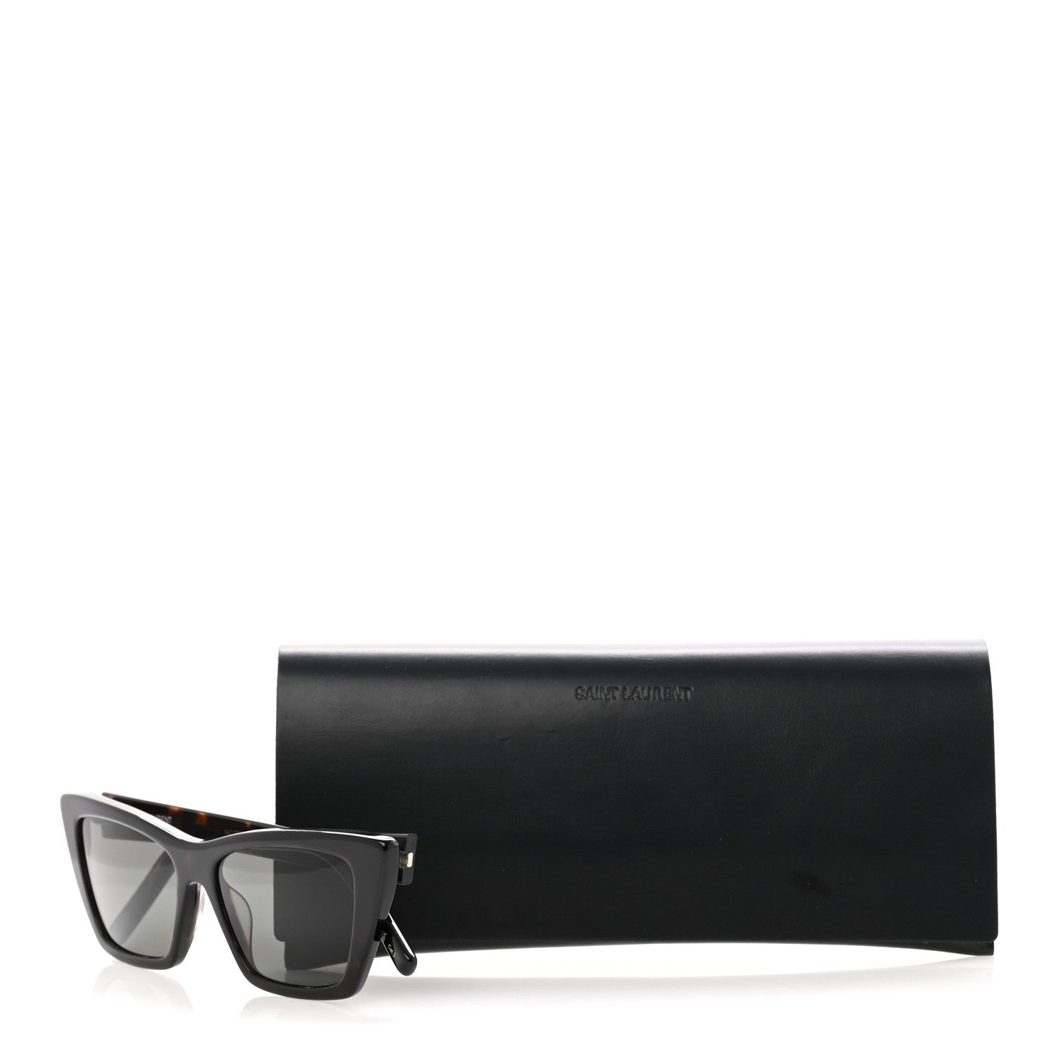 Saint Laurent Acetate Mica Cat Eye Sunglasses SL 276 Tortoise 8 of 8