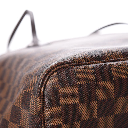 Louis Vuitton Damier Ebene Neo Neverfull MM Rose Ballerine 23 of 29