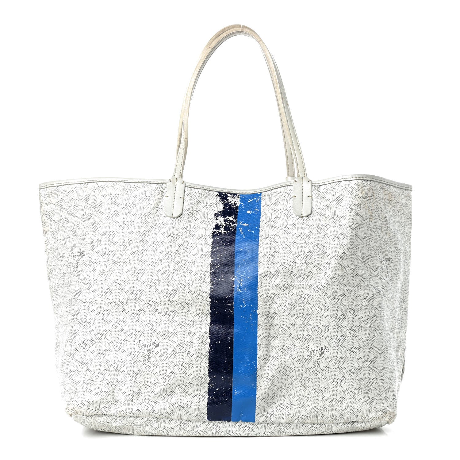 Goyard Goyardine Saint Louis PM White 1 of 9