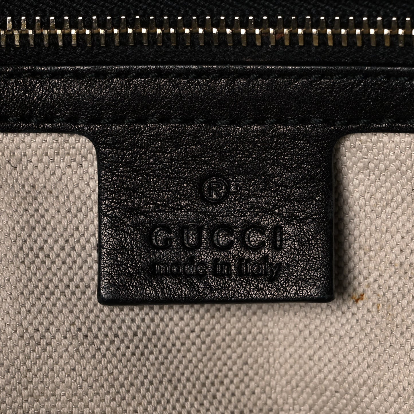 Guccissima Medium Emily Shoulder Bag Black