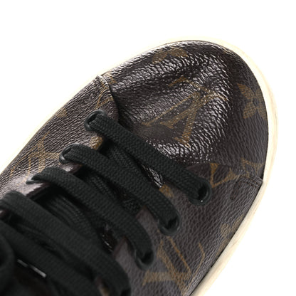 Louis Vuitton Patent Monogram Frontrow Sneakers 37 11 of 16
