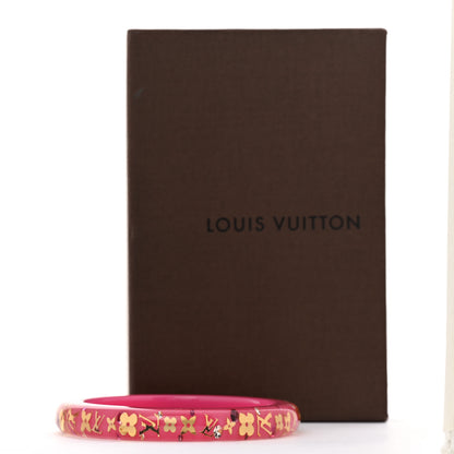 Louis Vuitton Resin Swarovski Small Inclusion Bracelet Rose Pop 4 of 4