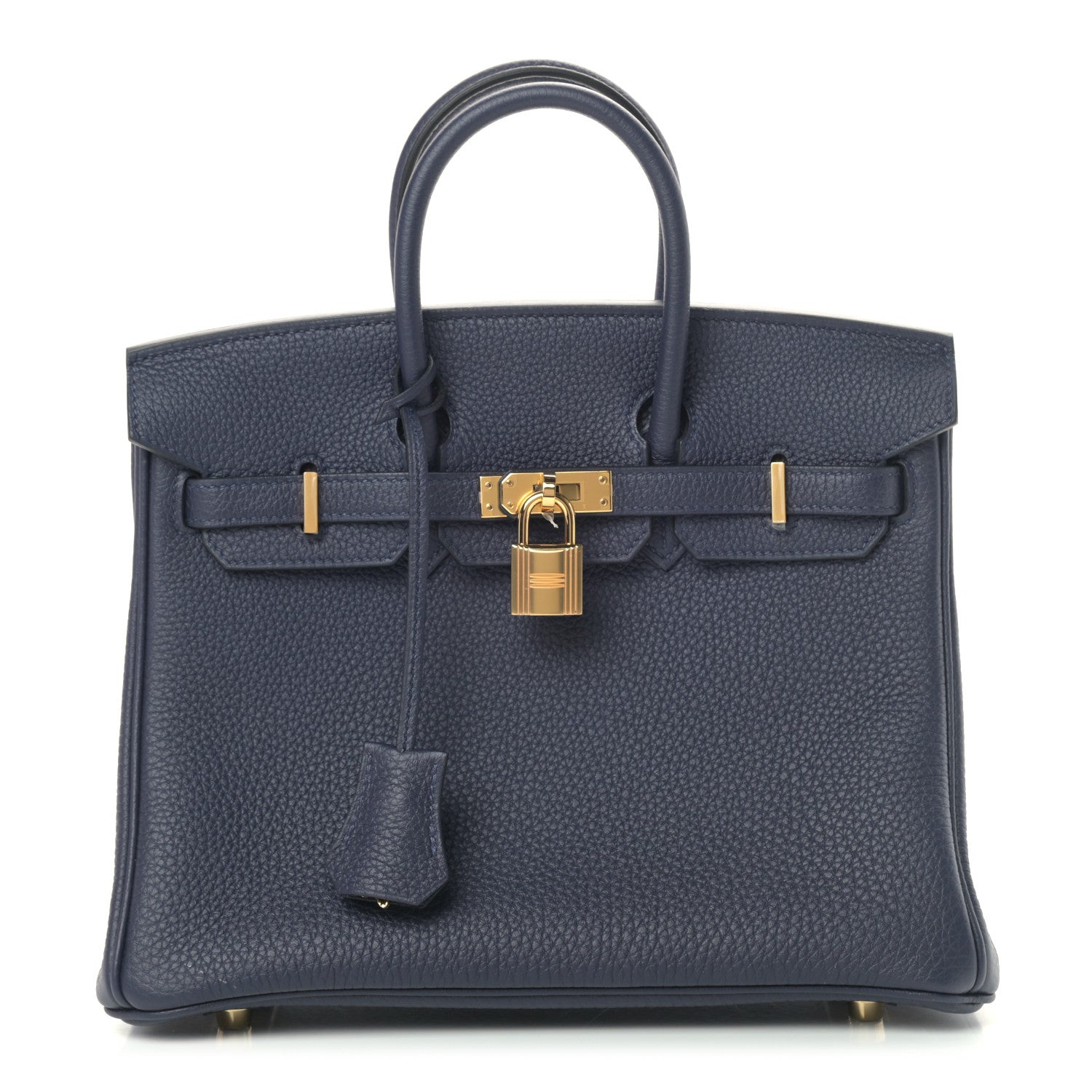 Hermes Togo Birkin 25 Bleu Nuit 1 of 10