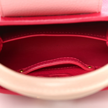 Louis Vuitton Taurillon Flower Chain Capucines Mini Rose Pondicherry 5 of 7
