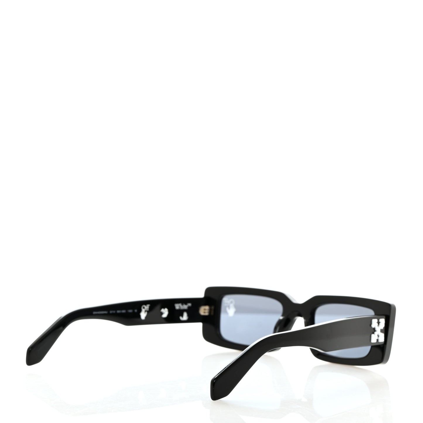 Acetate Arthur Square Sunglasses OW40004U Black