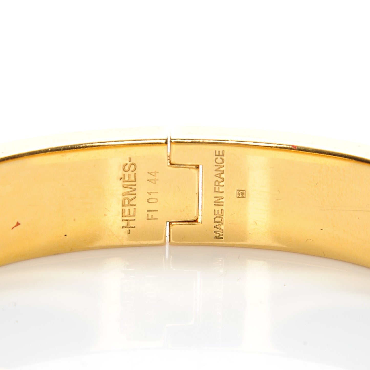 Enamel Narrow Clic Clac H Bracelet PM Bleu Lavande