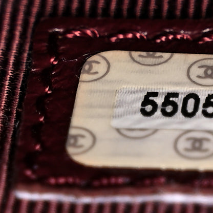 Chanel Caviar Shoulder Bag Burgundy 7 of 21